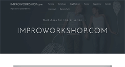 Desktop Screenshot of improworkshop.com